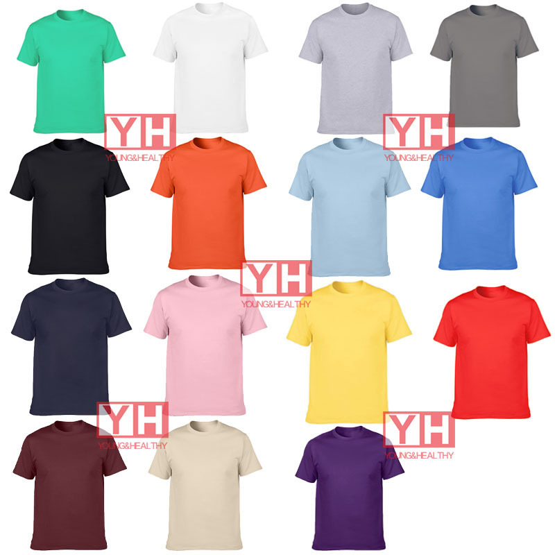 2024 Tshirt Design Tee High Quality Casual Blank T Shirt Men's Plain Custom Screen Printing Embroidered Logo Cotton T Shirt