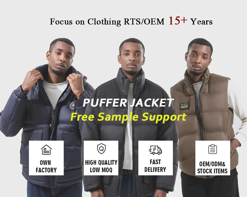 OEM Custom Winter Sleeveless Hoody Jacket For Men Zipper Pocket Plus Size Quilted Puffer Vest With Hoodie BestSuppliers