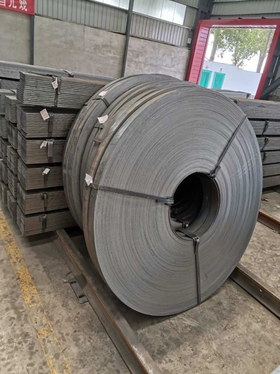 Blue Steel Harden and Temper Packing Strip  galvanized steel strip coil