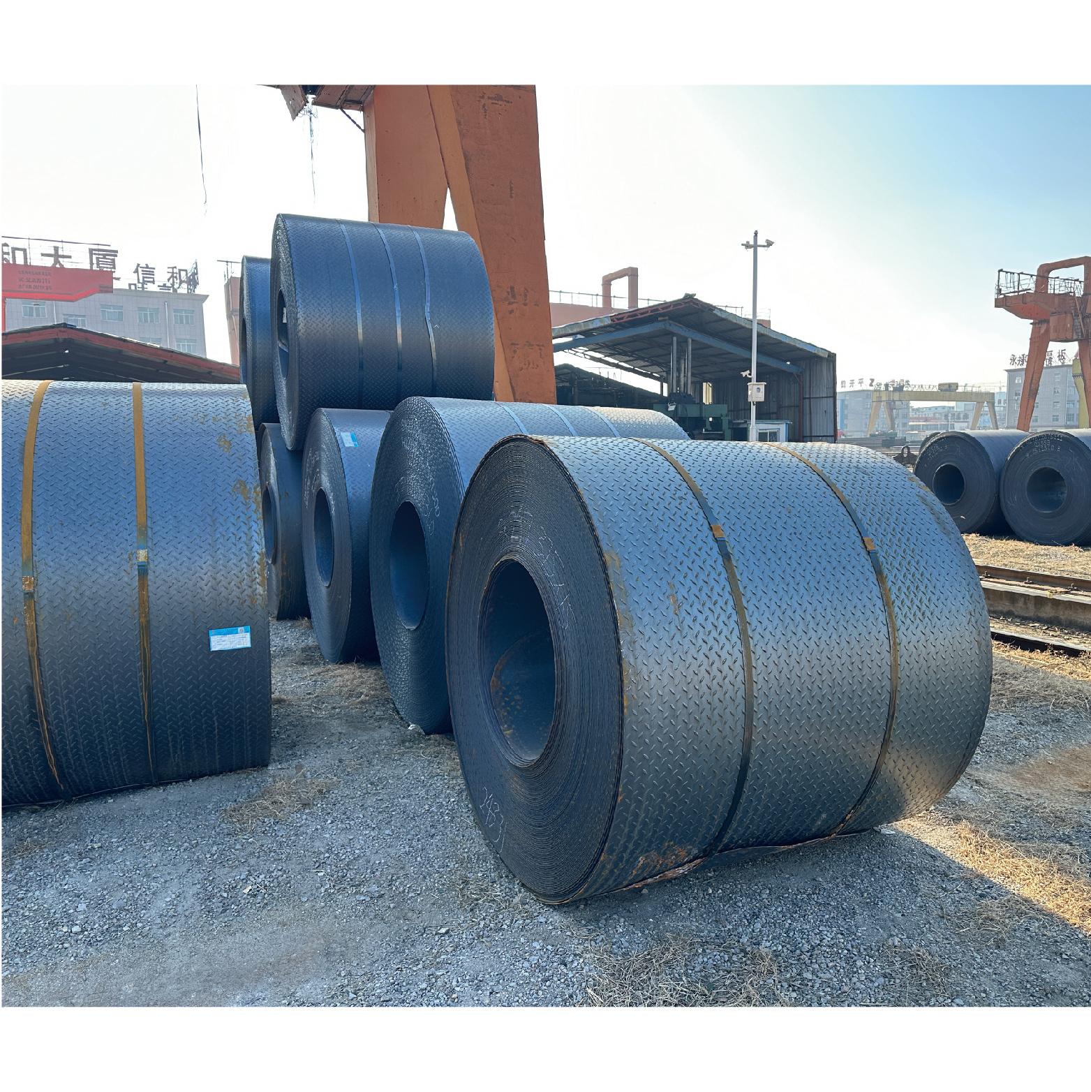 Yehui Steel Q235 Hot Rolled Coil for Welding Cutting Bending Punching for Ship Container Boiler Plate Applications