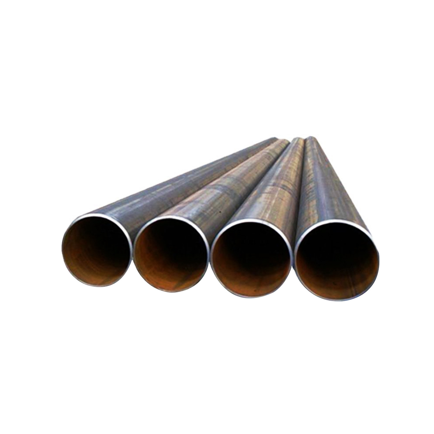 Hot Dip Galvanized 4mm 6mm 8mm Thickness Steel Iron EMT Scaffolding Pipes 12m API GS Tisi SIRM SNI Certified Oil Pipelines