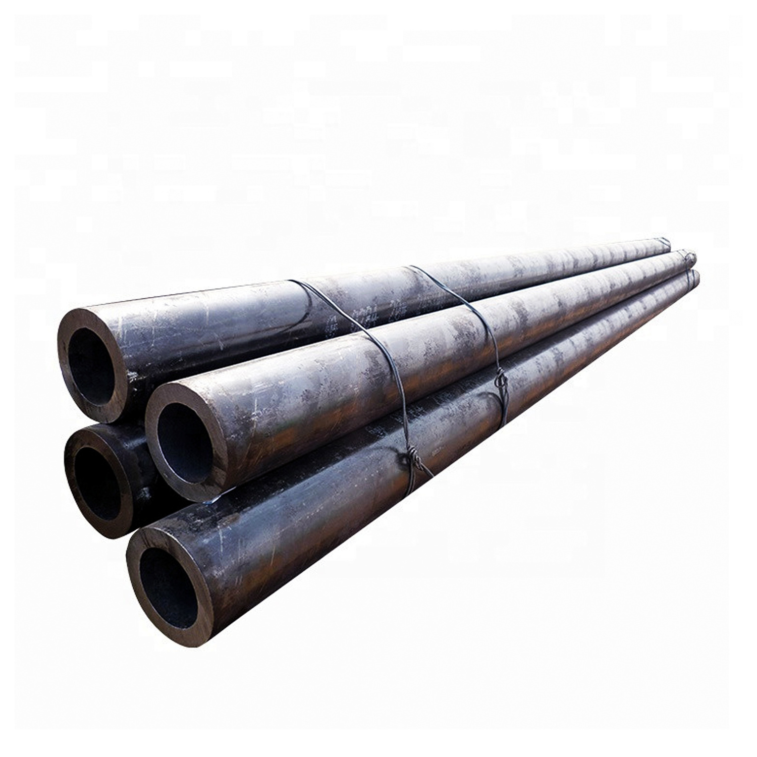 Hot Dip Galvanized 4mm 6mm 8mm Thickness Steel Iron EMT Scaffolding Pipes 12m API GS Tisi SIRM SNI Certified Oil Pipelines