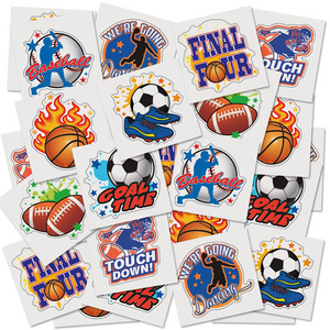 Easy To Clean Children's Sports Temporary Sticker Tattoos To Remove By Simple Washing