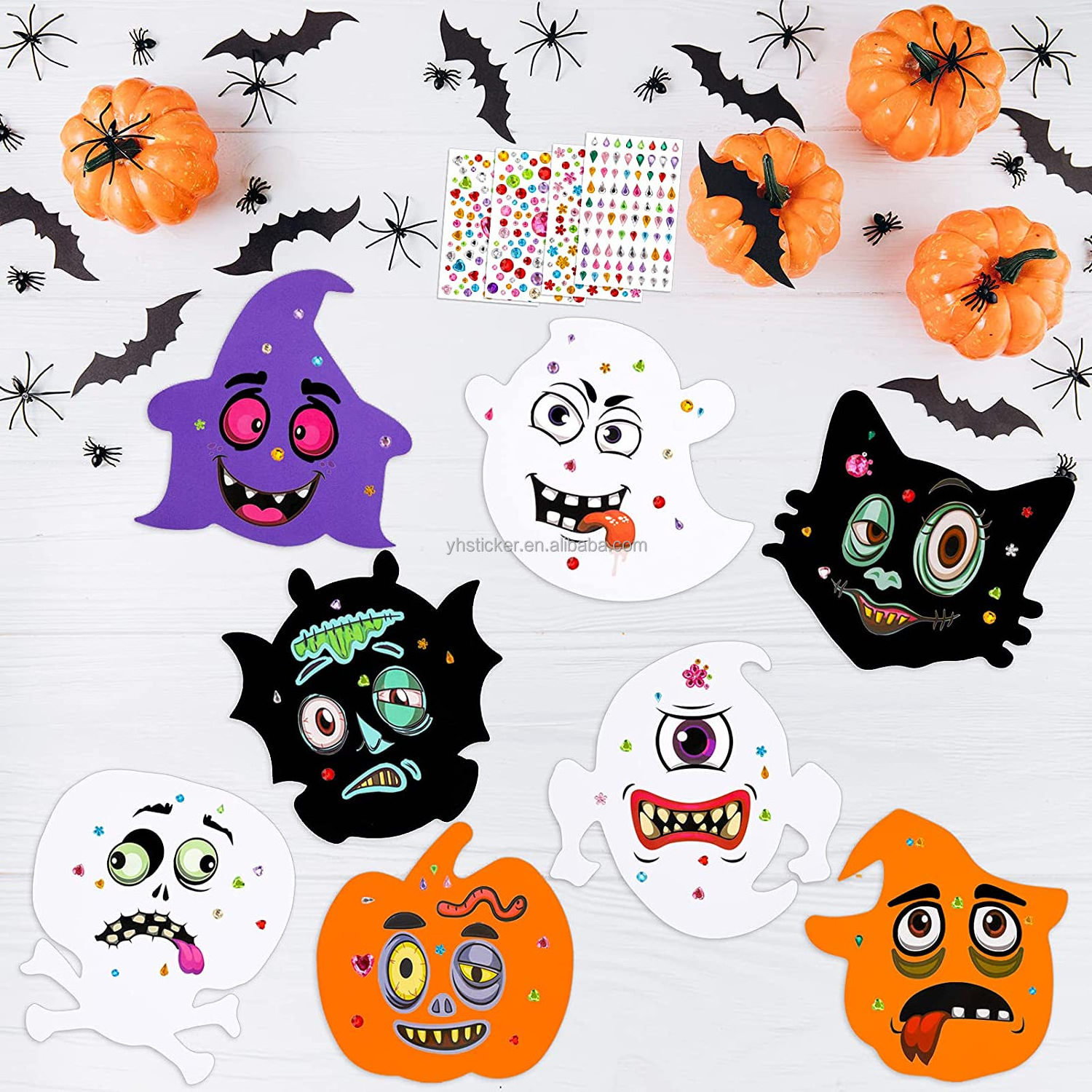 Factory Direct Temporary Halloween Christmas Day Holiday Tatoo Sticker Wholesale Mini Kids Tattoo Sticker