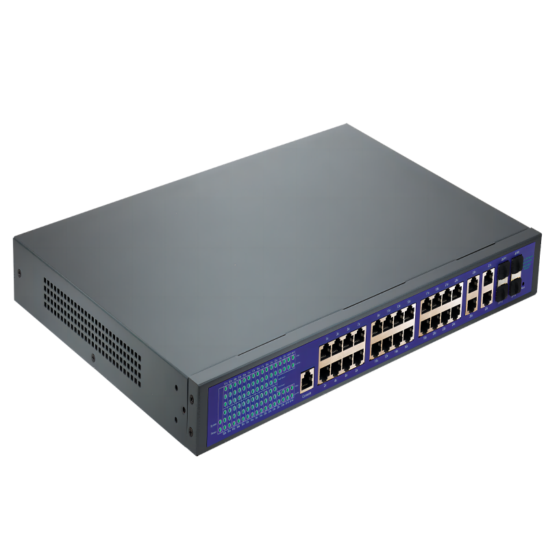 24-port PoE+4 Gigabit port+4xSFP port uplink Switch network switches