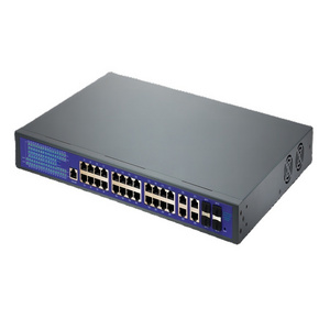 24-port PoE+4 Gigabit port+4xSFP port uplink Switch network switches