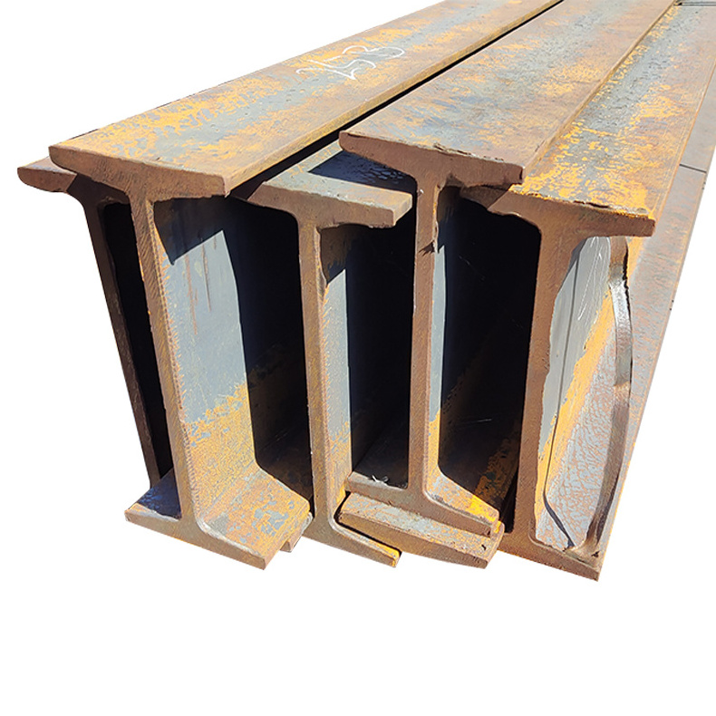 Hot sell structural red iron 12 beam galvanized hot rolled iron carbon steel H beam