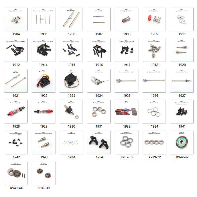 Wltoys 104001 RC Car Spare parts 1/10 Scale RC Car Parts 144001 all parts C type seat/Rear Active Tooth/Shock plate/tire