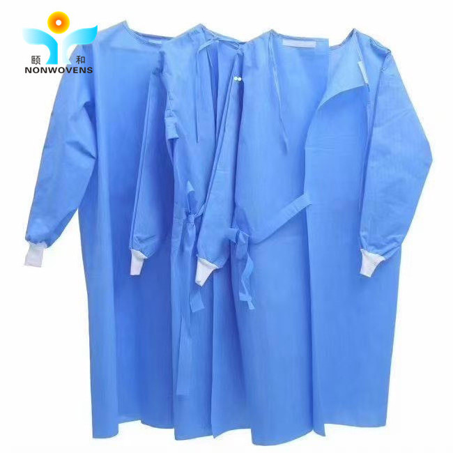 Surgical Gown Material Sanitary Polyethylene Spunbond Antibacterial Non Woven Fabric