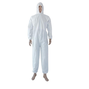 Disposable PP SMS Overalls Medical Micorporous Coveralls disposable coverall cheap safety clothing SF coverall