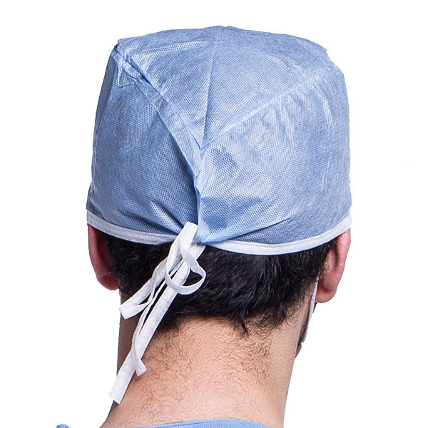 Surgical hair bouffant cap disposable non woven operation room cap surgeon cap