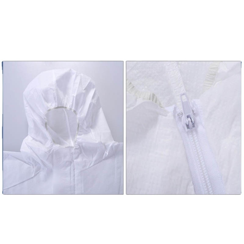 Disposable PP SMS Overalls Medical Micorporous Coveralls disposable coverall cheap safety clothing SF coverall