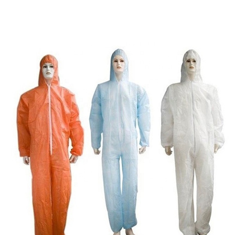 Hygiene Disposable Medical Nonwoven Fabric SMS PP Type Material for Disposable Coverall Jumpsuit