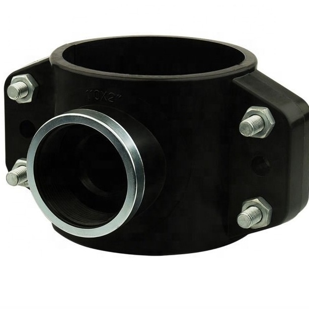 PE pp clamp saddle hdpe pp compression fittings