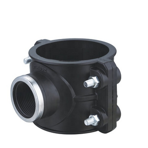 PE pp clamp saddle hdpe pp compression fittings