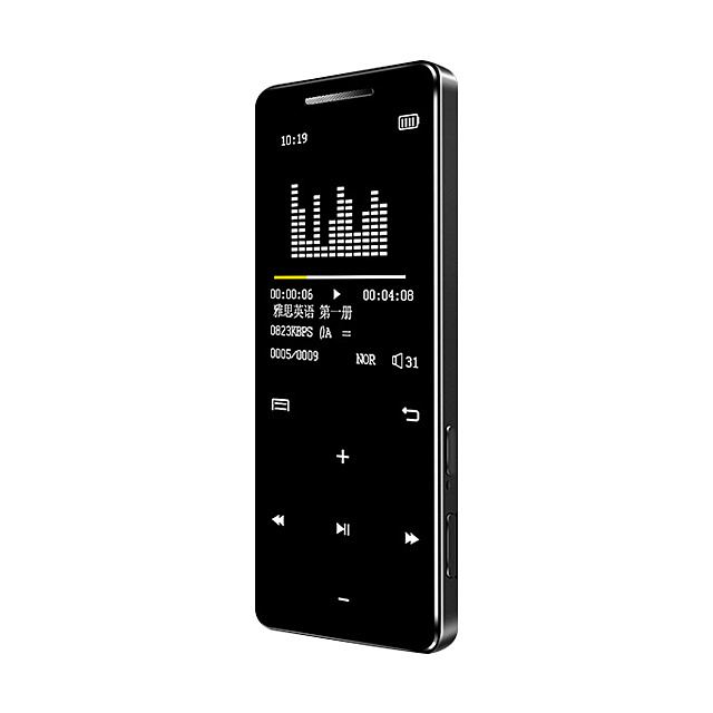 High Quality Metal MP4 with Earphones 1.8inch Screen LCD Media 8gb Video Game Movie FM Radio Recorder Walkman MP3 Music Player