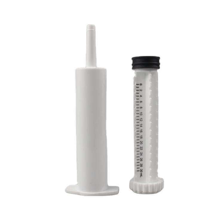 Wholesale Plastic Empty 15ml 30ml 60ml Oral Dose Paste Syringe Animal Feeding Syringe For Horses Dogs Cats