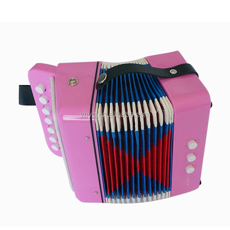 7Button 2Bass 14Tone Junior Accordions,Children toy accordion,musical instrument for little kids