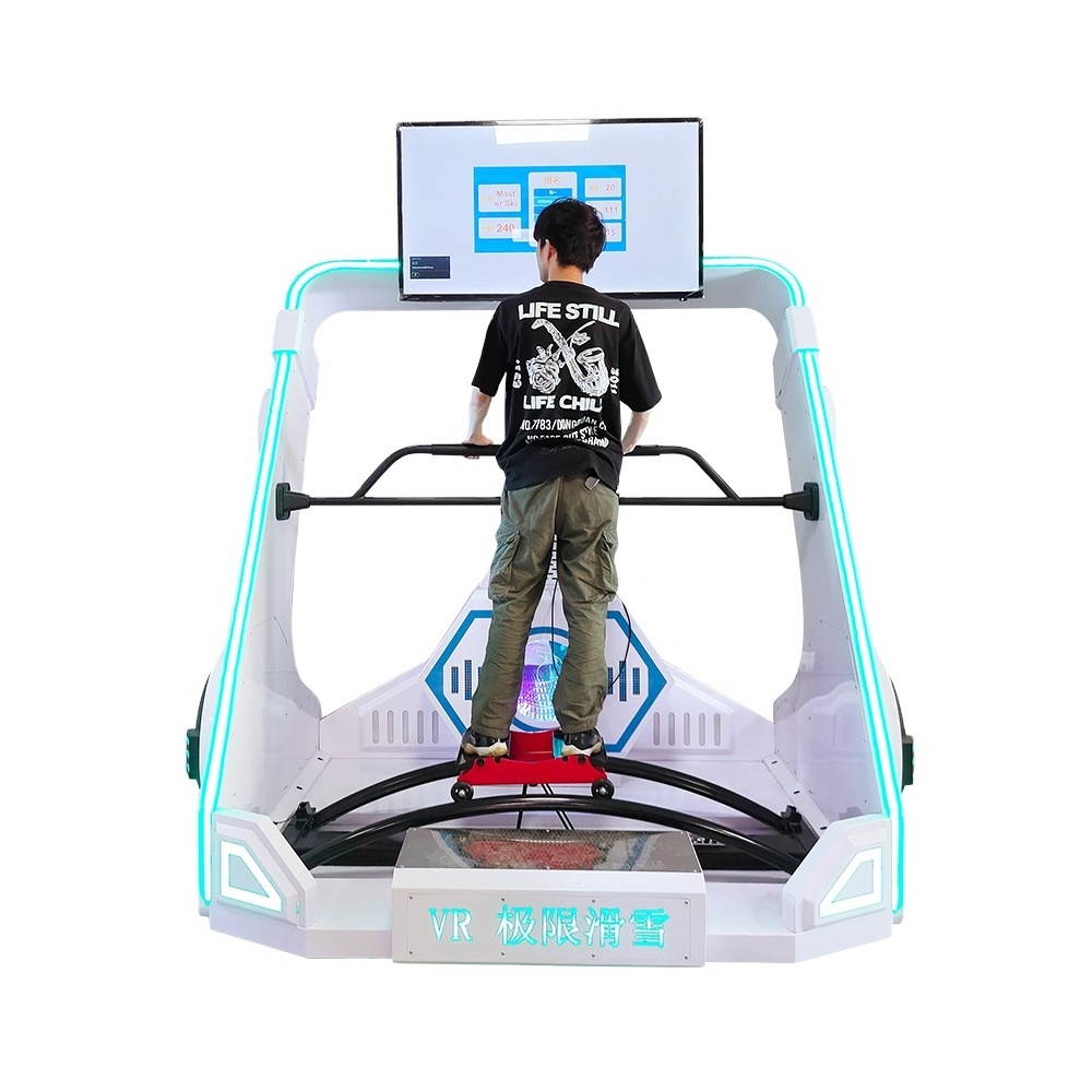 YHY Factory Indoor Standing Flight Skiing Simulator VR Ski Machine 9D Virtual Reality Simulator VR Skiing Simulator