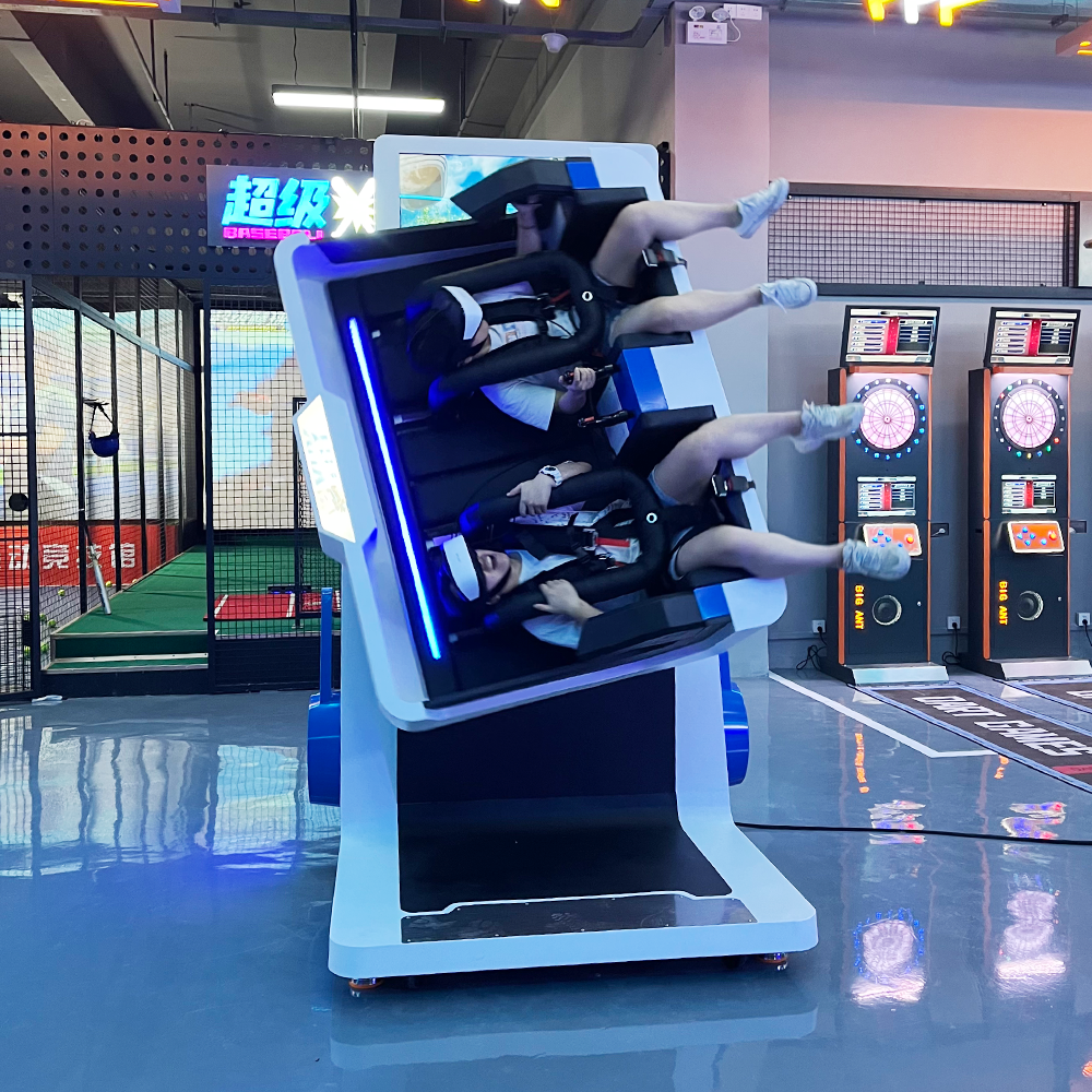 Theme Park YHY Playground 2 Chairs Customized Immersive Experience Gaming Set 9D vr 360 Vr Simulator Virtual Reality