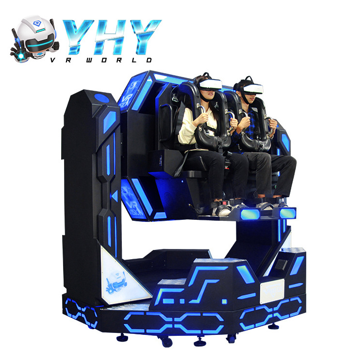 YHY 8000W Power 1080 Degree Roller Coaster Heavy Pendulum Game Simulator Vr Machine 9D Virtual Reality