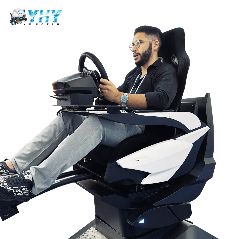 YHY 2024 Vr Cockpit F1 Steering wheel Hydraulic Seat PC Gaming Accessories Sim Car Racing Simulator Motion Driving Simulator