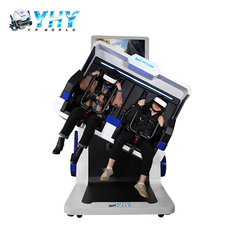 Theme Park YHY Playground 2 Chairs Customized Immersive Experience Gaming Set 9D vr 360 Vr Simulator Virtual Reality