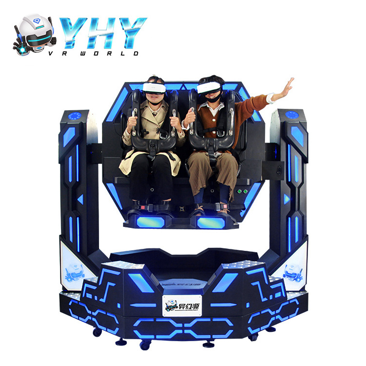 YHY 8000W Power 1080 Degree Roller Coaster Heavy Pendulum Game Simulator Vr Machine 9D Virtual Reality