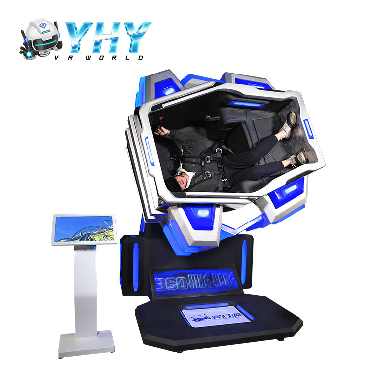 Amusement Park Rides New 360 Degree Rotation Heavy Pendulum 9D Arcade Virtual Reality Game System