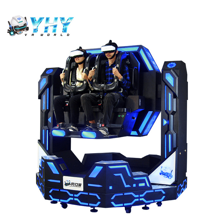 YHY 8000W Power 1080 Degree Roller Coaster Heavy Pendulum Game Simulator Vr Machine 9D Virtual Reality