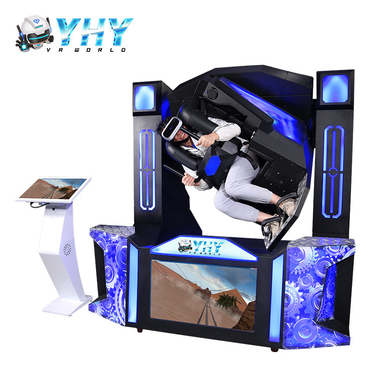 Other Amusement Park Products Kids Arcade Virtual Reality Vr 9D 720 Flight Simulators For Sale