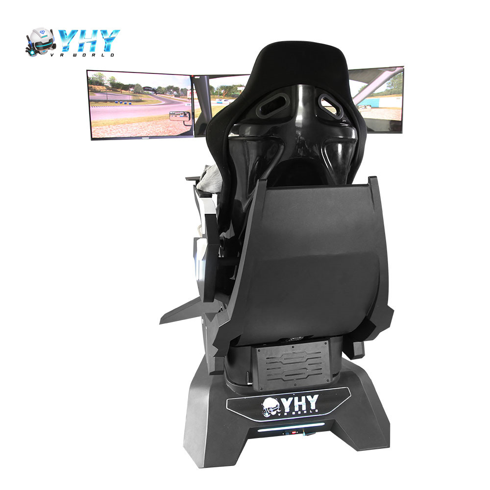 YHY Kids Cockpit F1 4D Steering wheel Direct Drive Base, HUB Together To Simulate Racing Pedal Car Driving Simulator