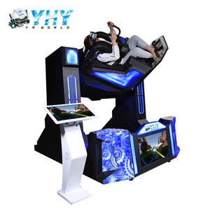 Other Amusement Park Products Kids Arcade Virtual Reality Vr 9D 720 Flight Simulators For Sale