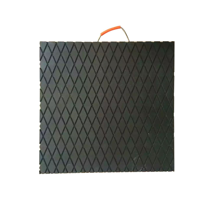 Durable anti-slip UHMWPE pad heavy duty pad crane jack pad for automobile