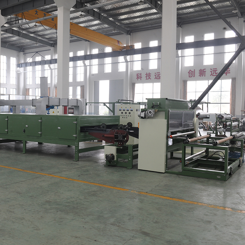 Automatic Powdered Machinery powder coating machine Double Powder Hot Melt Power Laminating Machine for Textile