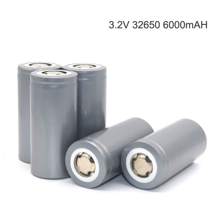 Eizfan OEM customized batteries LFP IFR 3.2V 32650 32700 Rechargeable Battery 5000mAh 6000mAh 6Ah LiFePO4 cell