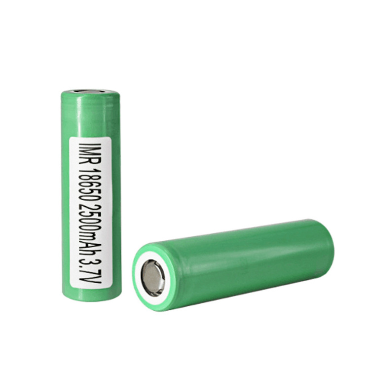 Genuine Green SDI INR 18650 20A 25R 2500mAh li ion Battery Rechargeable with high quality for samsung motor power supply