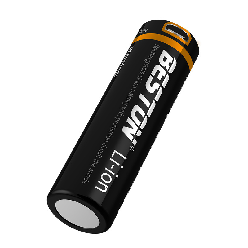 Beston 18650 3500mah fast charge lithium battery 3.7V rechargeable batteries for flashlights, working lights, emergency lights