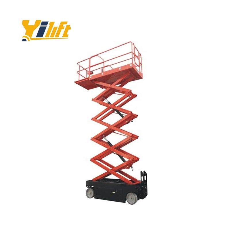 2021 New Arrival Elevated Hydraulic Work Scissor Lift Platform For Machinery Repair Shops