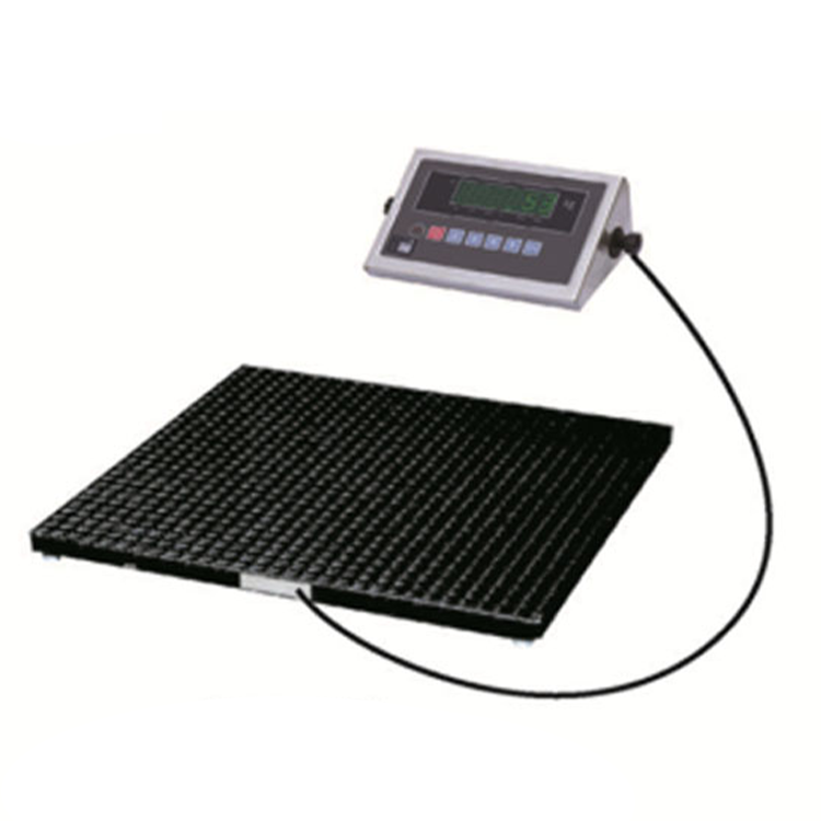 100% Quality Guarantee Black 1220*1220mm 2.5ton Mobile Weighing Floor Scale