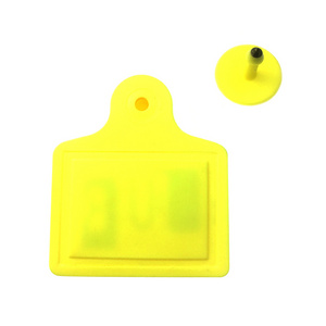 UHF chip TPU Plastic Cow Cattle Tracking System rfid animal ear tag for Livestock Farm