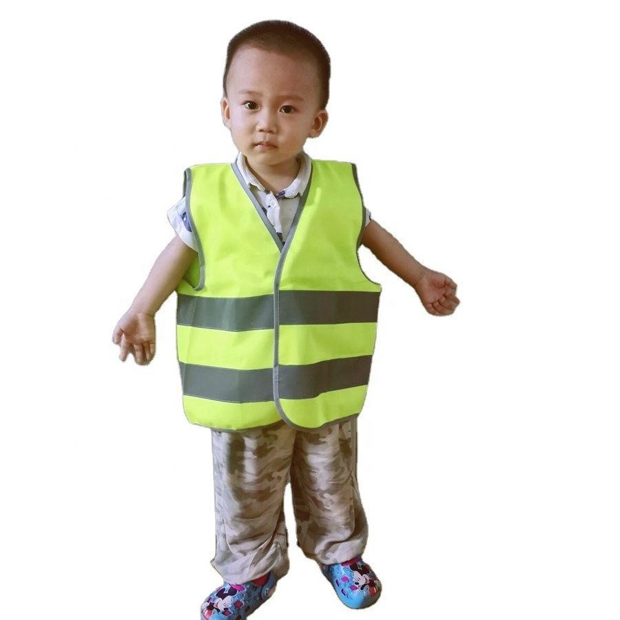 Kids High Visibility Reflective Safety Vest for Construction Costume, Biking