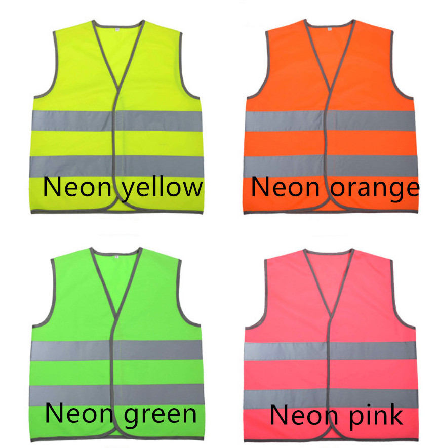 Kids High Visibility Reflective Safety Vest for Construction Costume, Biking