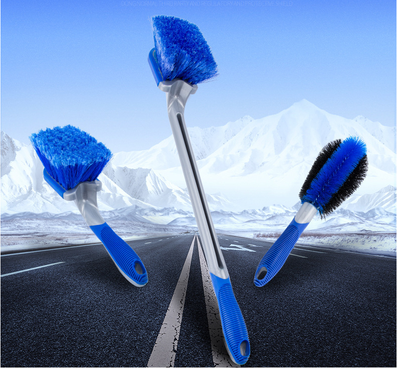 multipurpose  vehicle wheel cleaning and washing brush