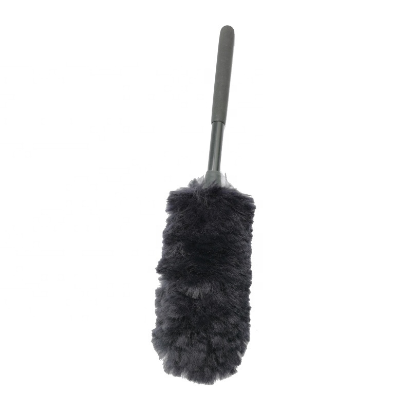 factory price real merino sheepskin wheel woolie brush wool brush