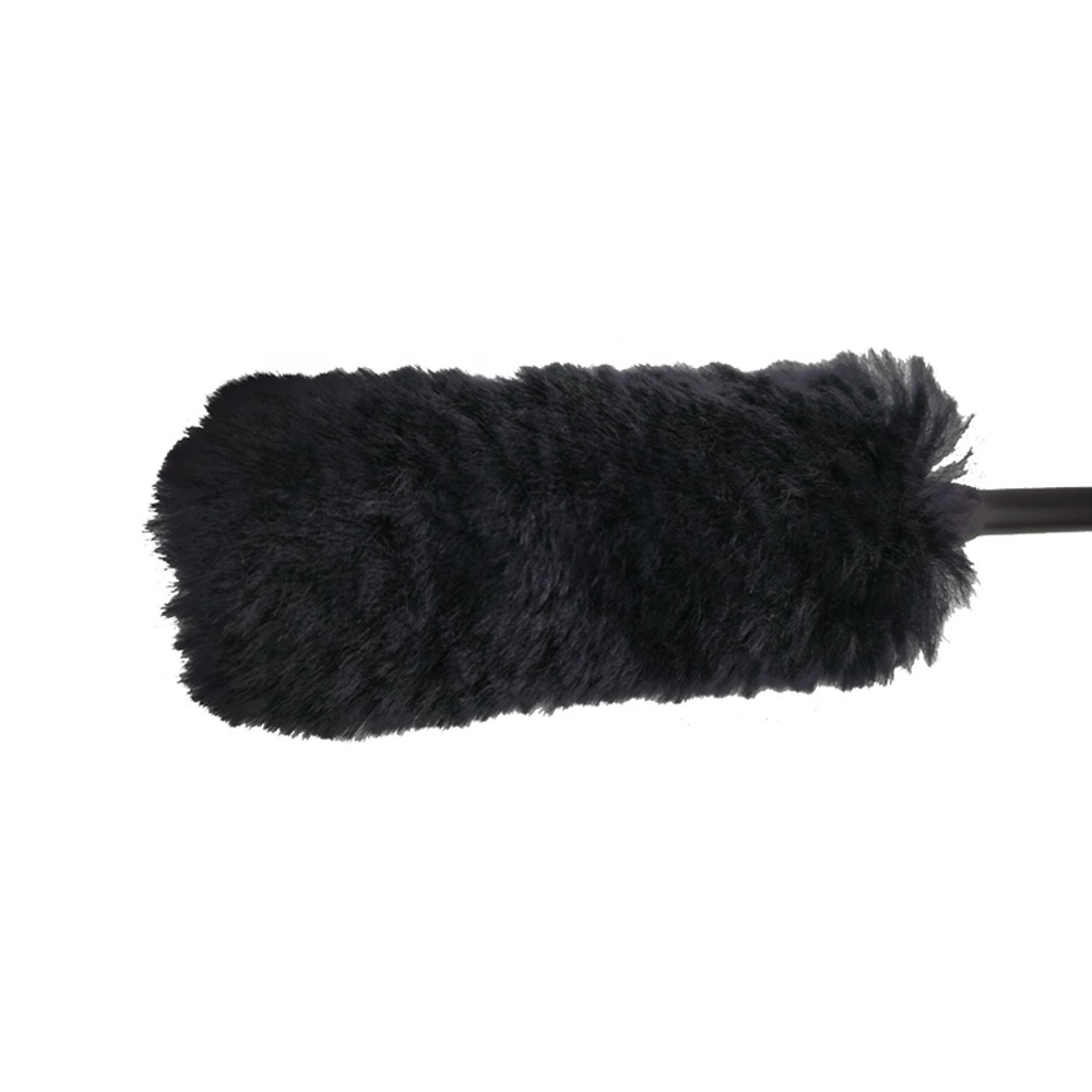 factory price real merino sheepskin wheel woolie brush wool brush