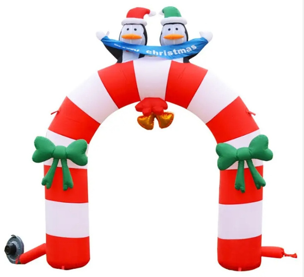 2024 Giant Santa Claus Carrying A Bag Full Of Presents Christmas Advertising giant Inflatable Christmas Santa