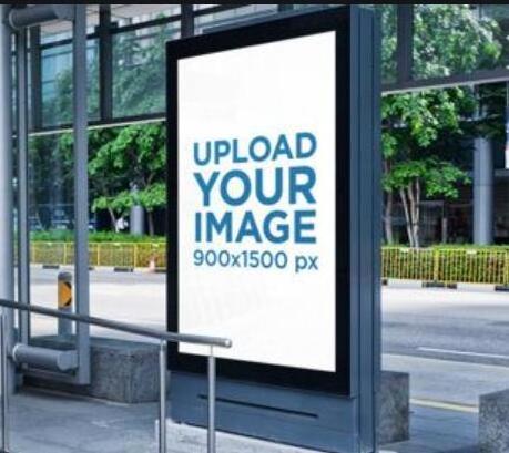 Outdoor Mupi Public LED Media Lightbox for size 24x36 inch  poster frame Light Box street light advertising