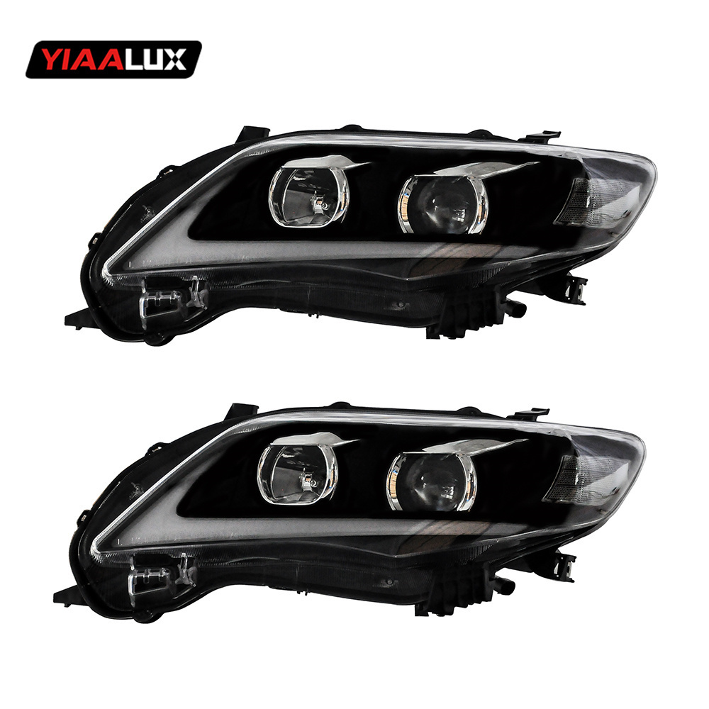 High Quality Auto lighting system 2011 2012 2013 headlights for Corolla headlamp for Toyota Corolla