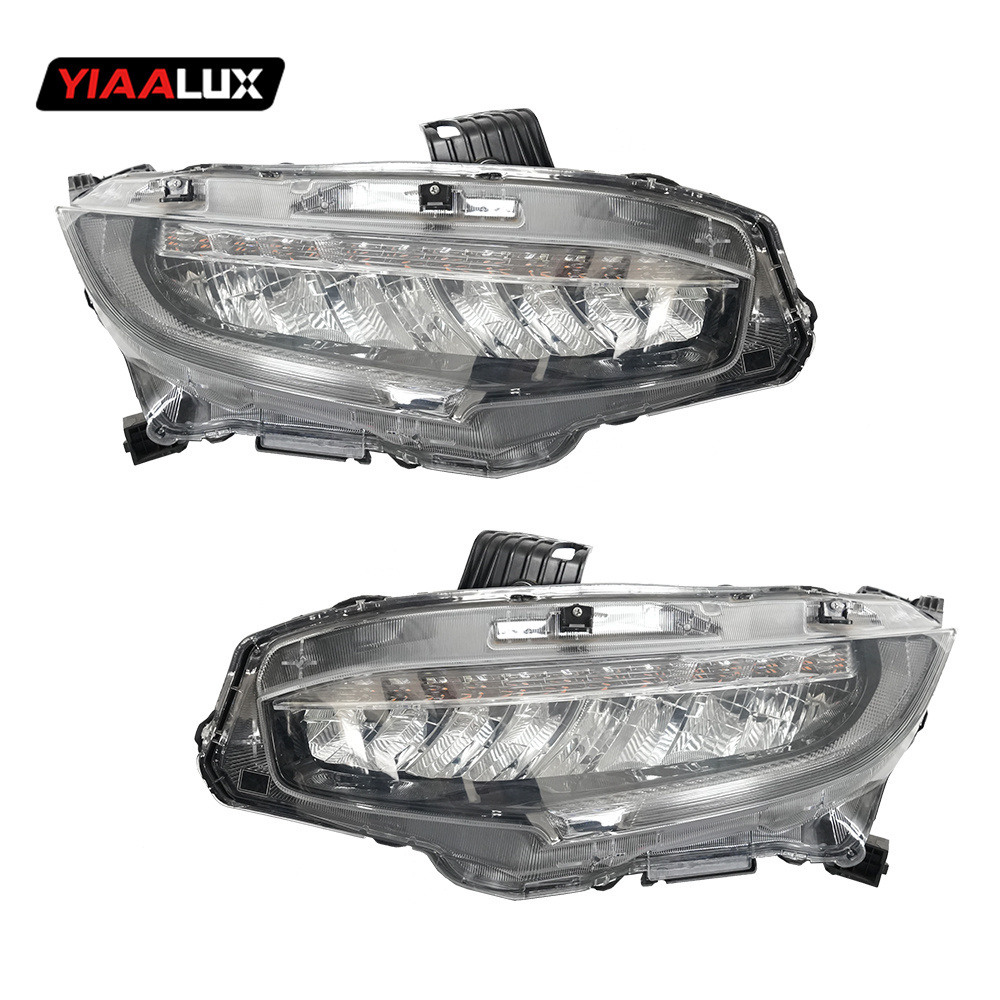 Full LED Headlights Head Light Car Front Lamp headlights suitable for HONDA CIVIC 2016